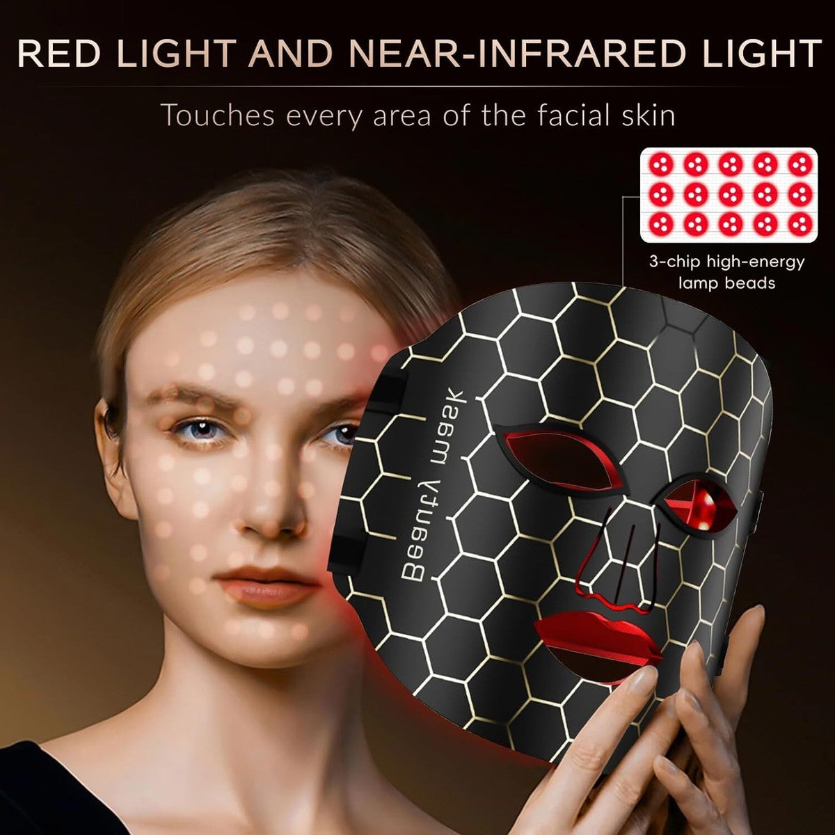 Red light black Therapy mask collection